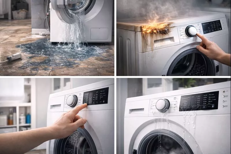 Emergency Washing Machine Problems in Sharjah