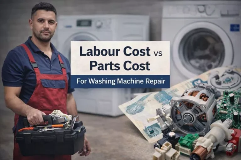 Labour vs Parts Cost for Washing Machine Repair in Sharjah
